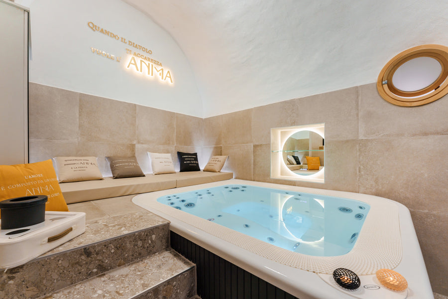 Sauna e doccia, Anima Suite