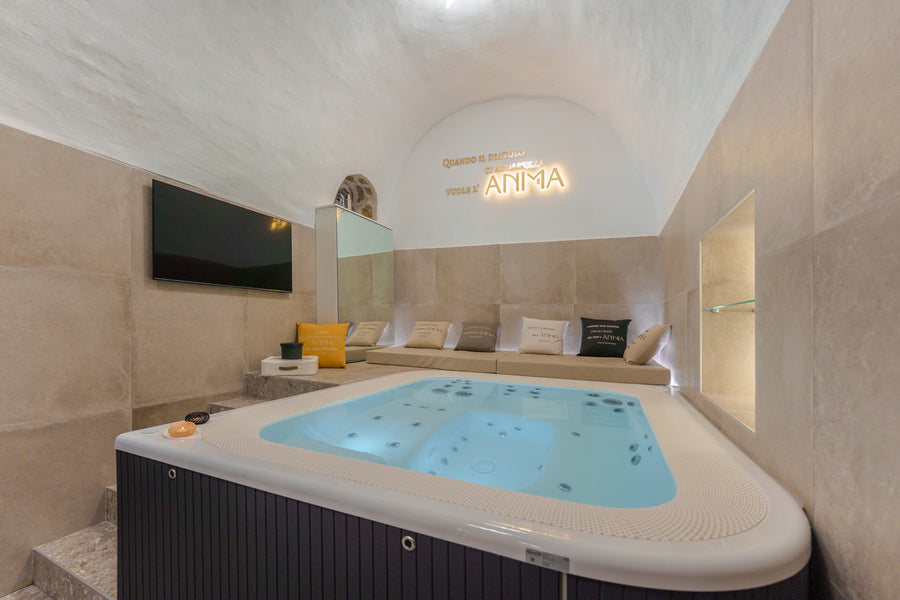Sauna e doccia, Anima Suite