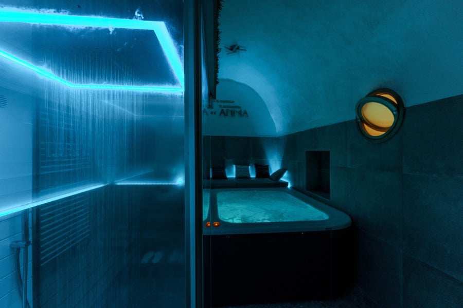Sauna e doccia, Anima Suite